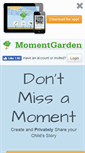 Mobile Screenshot of momentgarden.com